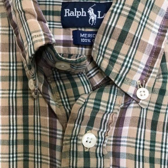 Ralph Lauren Men's Short Sleeve Button Down Shirt - Picture 5 of 11